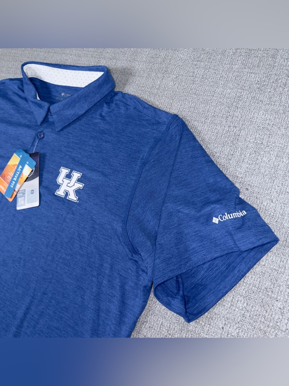Kentucky Wildcats Columbia Polo XL NWT